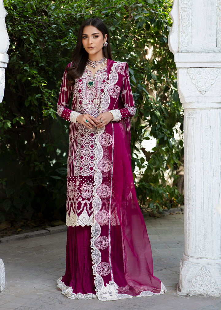 Maria Osama Khan | Rang e Noor Eid Edit | Sumbul - by - Libasekhas UK - Registered Vendor of : Maria Osama Khan - 100% Original Designer Dresss