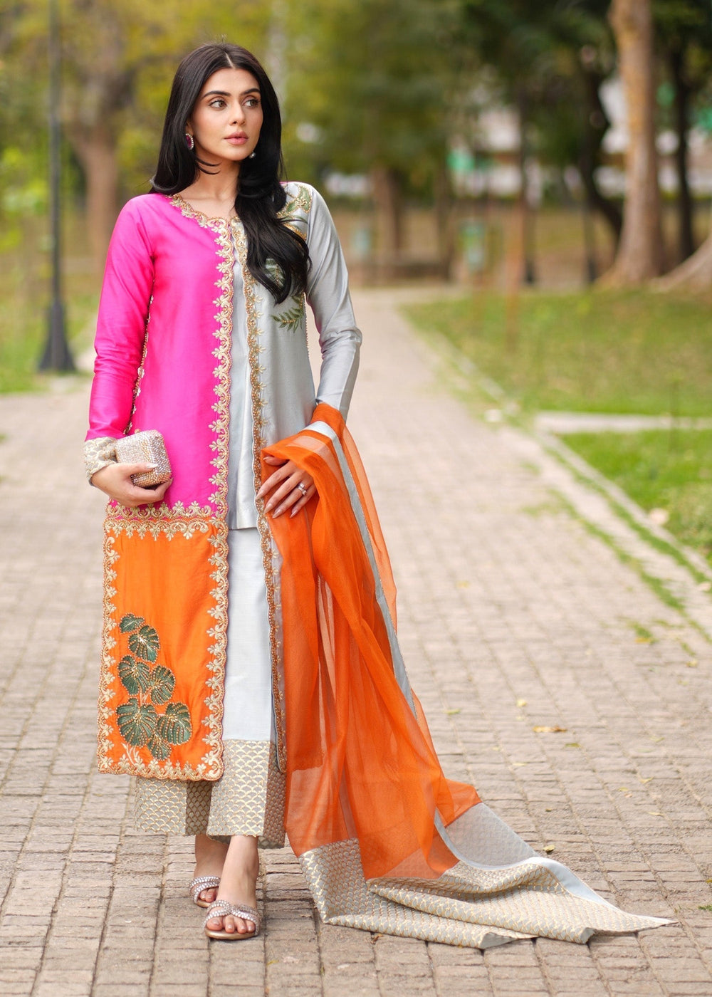 Fozia Khalid I Dilkash Festive Wear 25 | abeer - by Libasekhas UK - Registered Vendor of : Fozia Khalid - 100% Original Designer Dress