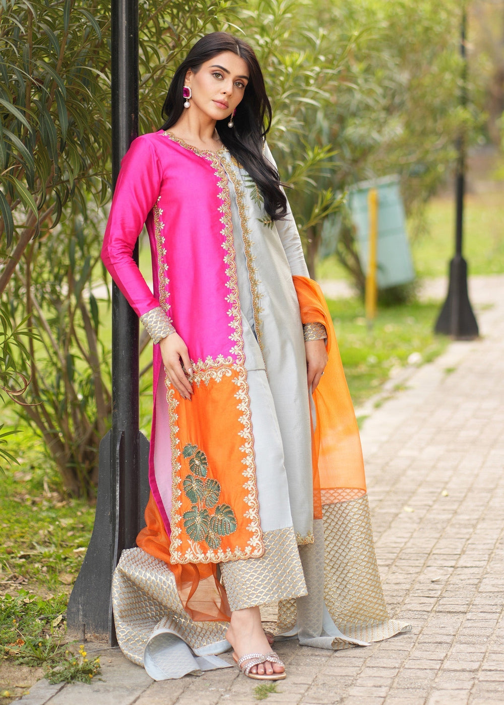 Fozia Khalid I Dilkash Festive Wear 25 | abeer - by Libasekhas UK - Registered Vendor of : Fozia Khalid - 100% Original Designer Dress