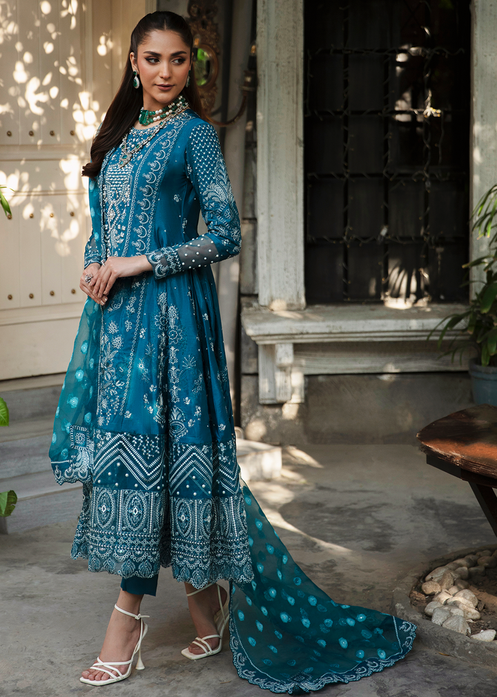 Maria Osama Khan | Rang e Noor Eid Edit | Neel Kamal - by - Libasekhas UK - Registered Vendor of : Maria Osama Khan - 100% Original Designer Dresss