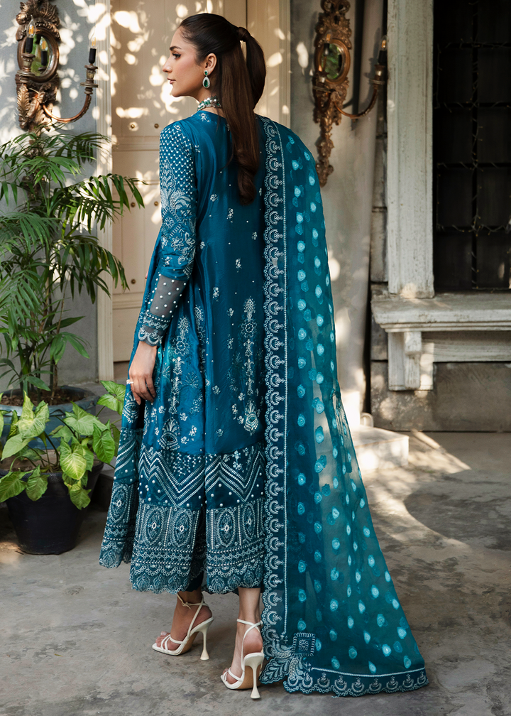 Maria Osama Khan | Rang e Noor Eid Edit | Neel Kamal - by - Libasekhas UK - Registered Vendor of : Maria Osama Khan - 100% Original Designer Dresss