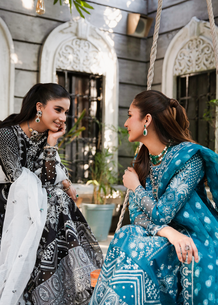 Maria Osama Khan | Rang e Noor Eid Edit | Neel Kamal - by - Libasekhas UK - Registered Vendor of : Maria Osama Khan - 100% Original Designer Dresss