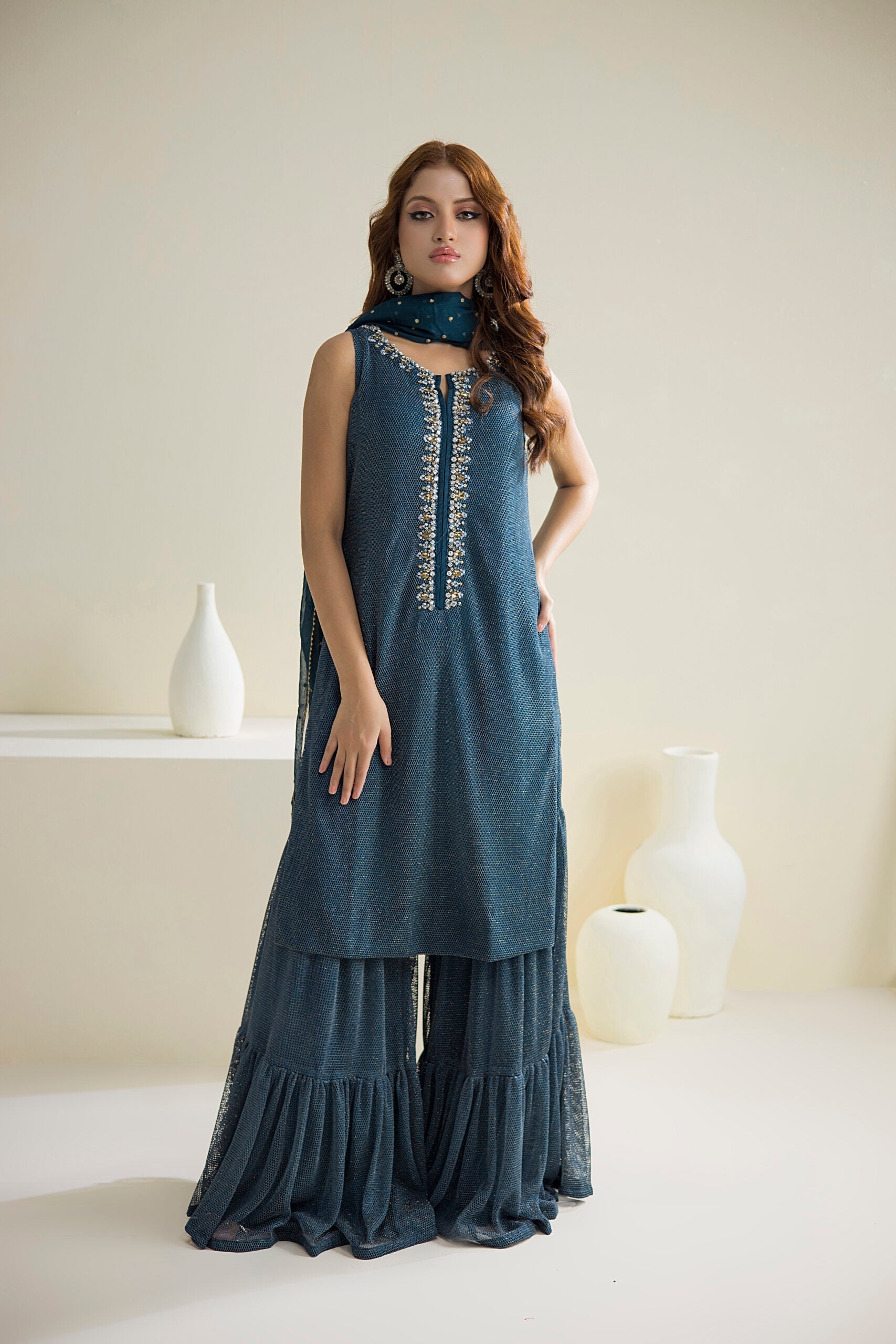 Farhat Jahan | Luxury Pret | Camille - by - Libasekhas UK - Registered Vendor of : Farhat Jahan - 100% Original Designer Dresss