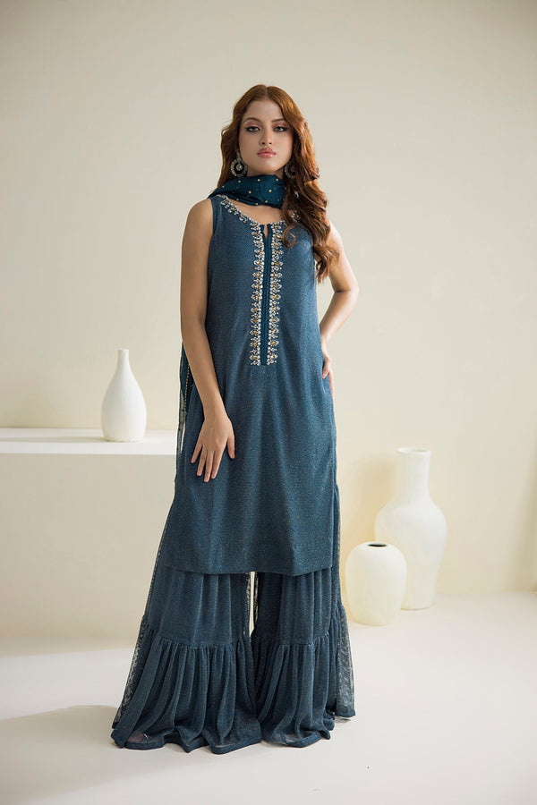 Farhat Jahan | Luxury Pret | Camille - by - Libasekhas UK - Registered Vendor of : Farhat Jahan - 100% Original Designer Dresss