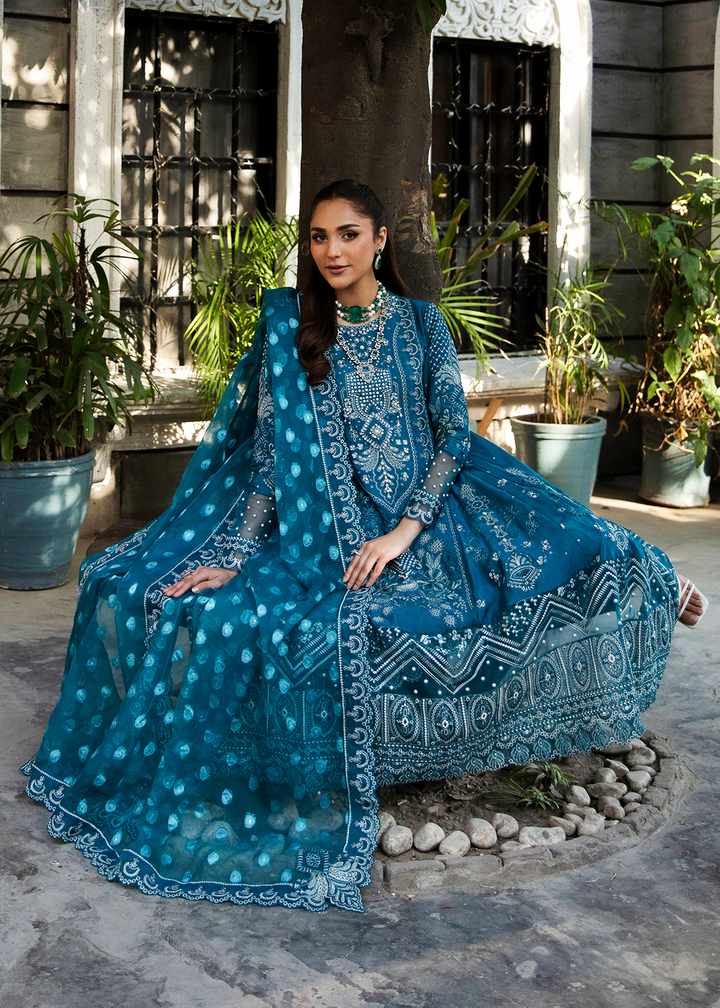 Maria Osama Khan | Rang e Noor Eid Edit | Neel Kamal - by - Libasekhas UK - Registered Vendor of : Maria Osama Khan - 100% Original Designer Dresss