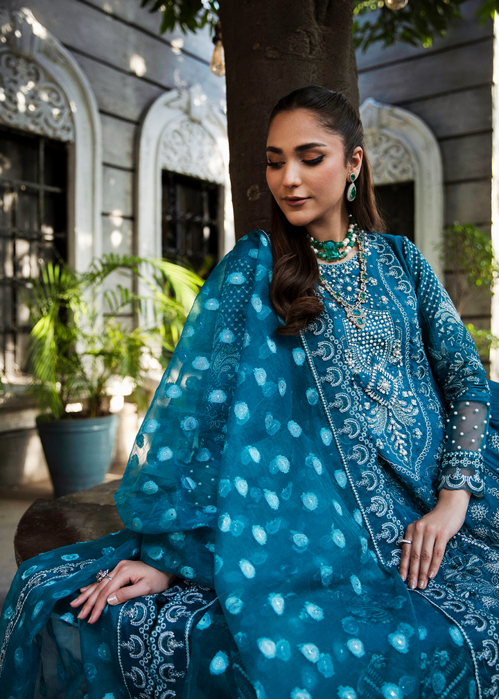 Maria Osama Khan | Rang e Noor Eid Edit | Neel Kamal - by - Libasekhas UK - Registered Vendor of : Maria Osama Khan - 100% Original Designer Dresss