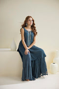Farhat Jahan | Luxury Pret | Camille - by - Libasekhas UK - Registered Vendor of : Farhat Jahan - 100% Original Designer Dresss