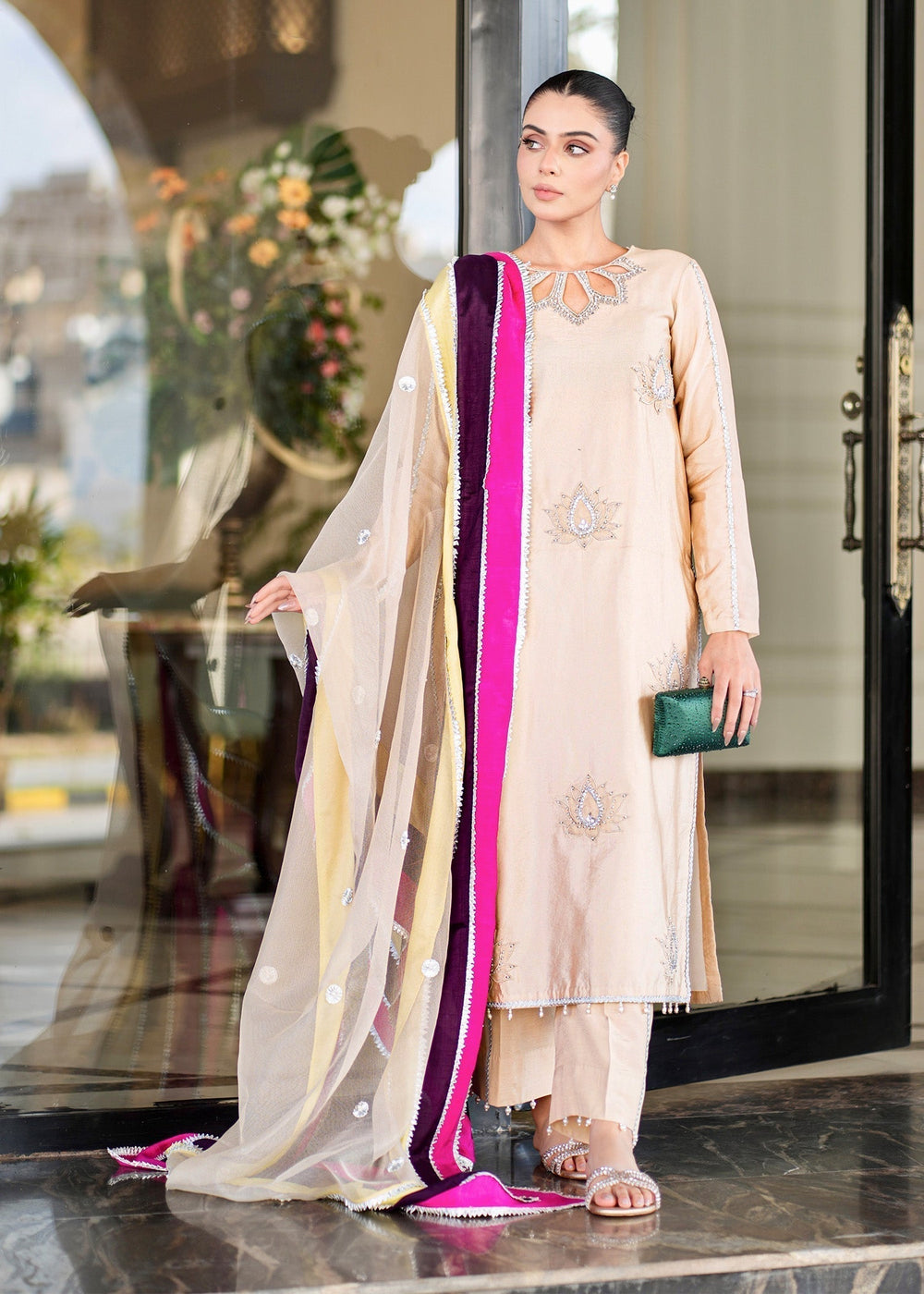 Fozia Khalid I Dilkash Festive Wear 25 | haya - by Libasekhas UK - Registered Vendor of : Fozia Khalid - 100% Original Designer Dress