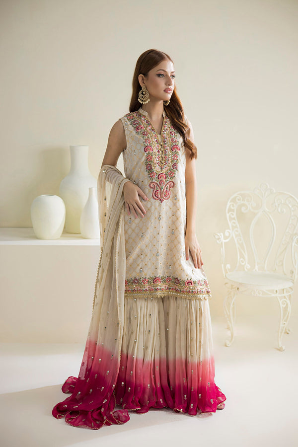 Farhat Jahan | Luxury Pret | Chaandni - by - Libasekhas UK - Registered Vendor of : Farhat Jahan - 100% Original Designer Dresss
