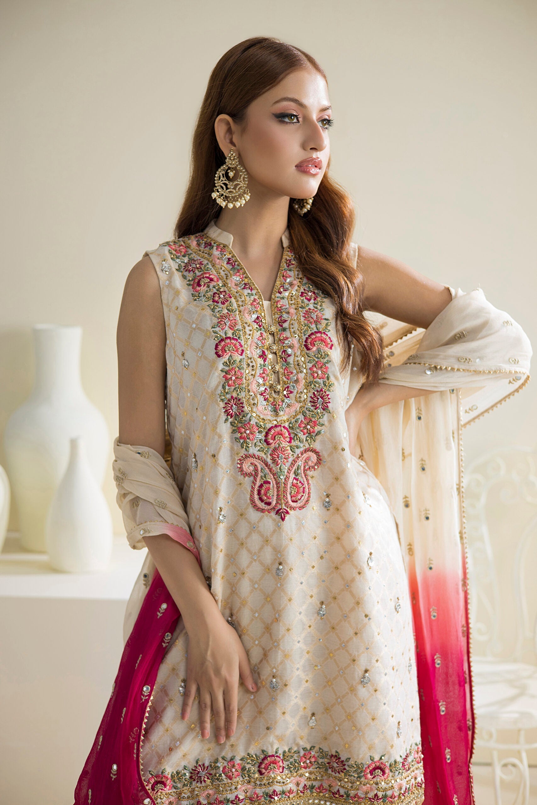 Farhat Jahan | Luxury Pret | Chaandni - by - Libasekhas UK - Registered Vendor of : Farhat Jahan - 100% Original Designer Dresss