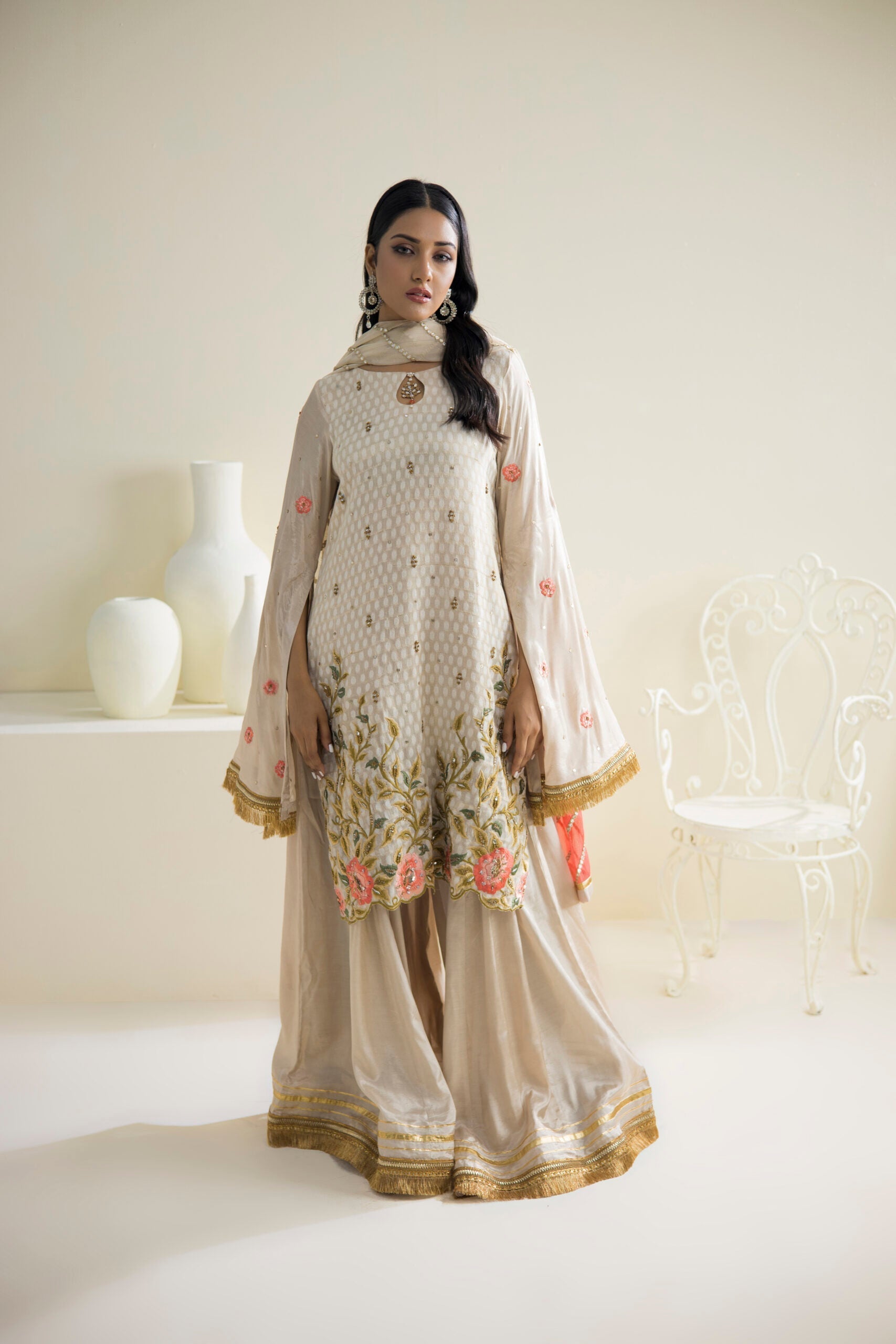 Farhat Jahan | Luxury Pret | Qainaat - by - Libasekhas UK - Registered Vendor of : Farhat Jahan - 100% Original Designer Dresss