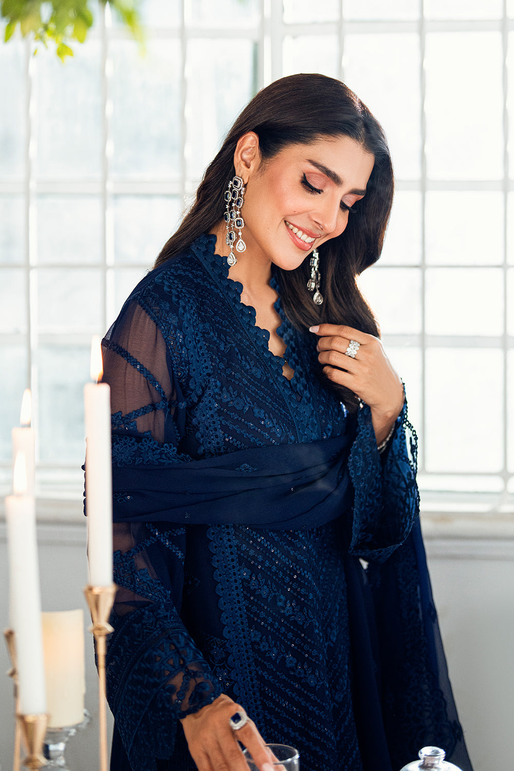 Azure | Luxe Formals | Imperial Midnight - by Libasekhas UK - Registered Vendor of : Azure - 100% Original Designer Dress
