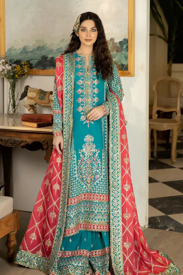 Imrozia Premium | Jahaan Ara Wedding Formals 23 | SRS-03 Raqs - by - Libasekhas UK - Registered Vendor of : Imrozia Premium - 100% Original Designer Dresss