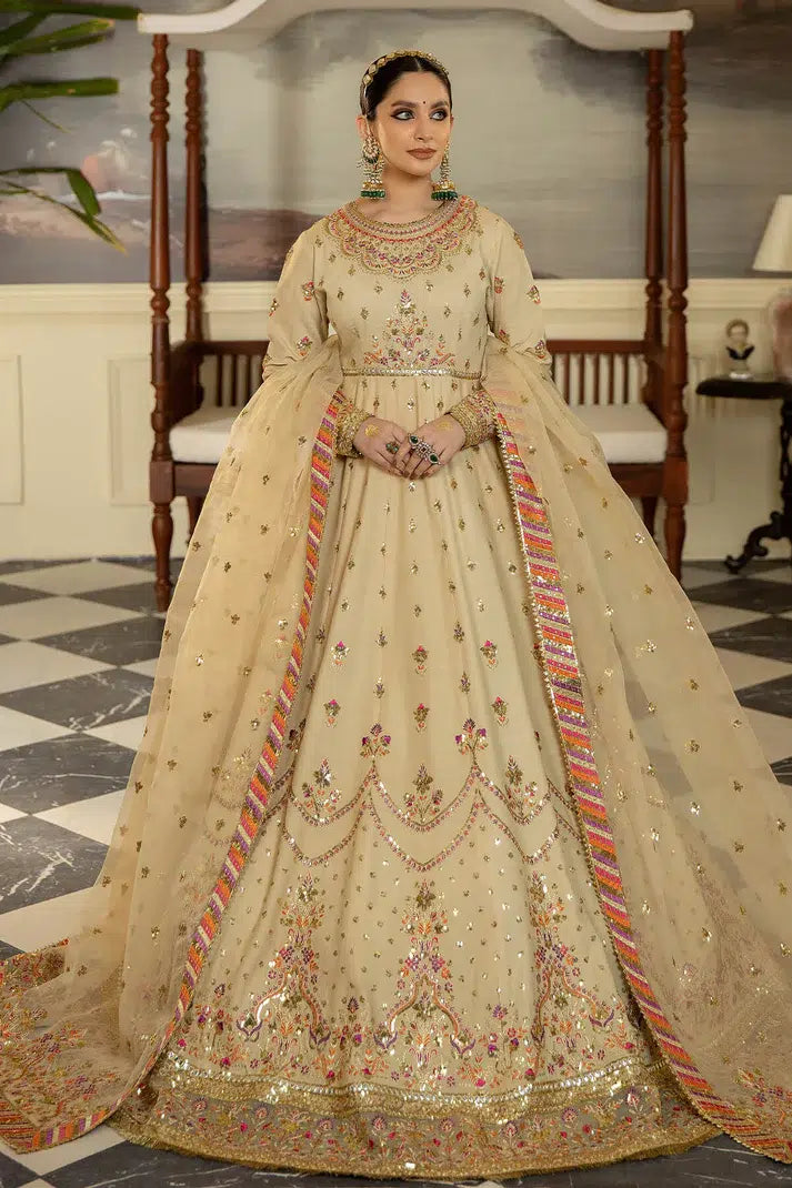 Imrozia Premium | Jahaan Ara Wedding Formals 23 | SRS-05 Uns - by - Libasekhas UK - Registered Vendor of : Imrozia Premium - 100% Original Designer Dresss
