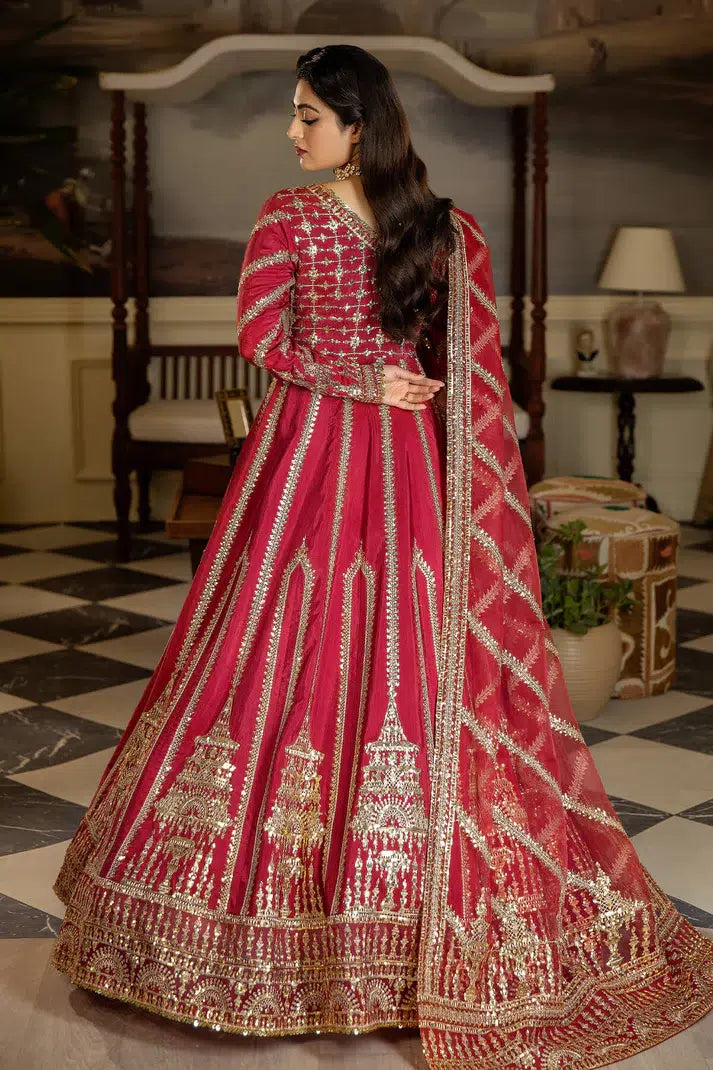 Imrozia Premium | Jahaan Ara Wedding Formals 23 | SRS-06 Surkh Roo - by - Libasekhas UK - Registered Vendor of : Imrozia Premium - 100% Original Designer Dresss