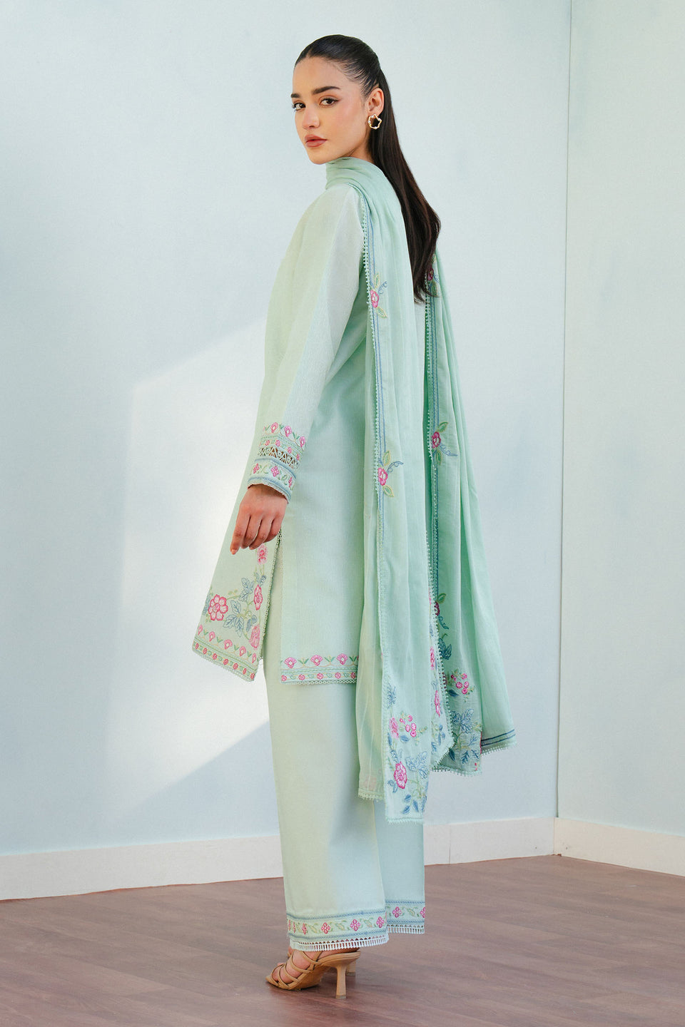 Zara Shahjahan | Coco Lawn 25 | INDI-9A - by - Libasekhas UK - Registered Vendor of : Zara Shahjahan - 100% Original Designer Dresss