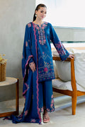 Cross Stitch | Cotton Satin 25 | INK BLOOM - by Libasekhas UK - Registered Vendor of : Cross Stitch - 100% Original Designer Dress