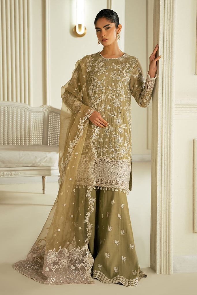 Cross Stitch | Wedding Collection 25 | AZURE PEARL - by - Libasekhas UK - Registered Vendor of : Cross Stitch - 100% Original Designer Dresss