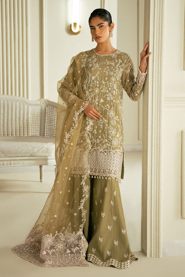 Cross Stitch | Wedding Collection 25 | AZURE PEARL - by - Libasekhas UK - Registered Vendor of : Cross Stitch - 100% Original Designer Dresss