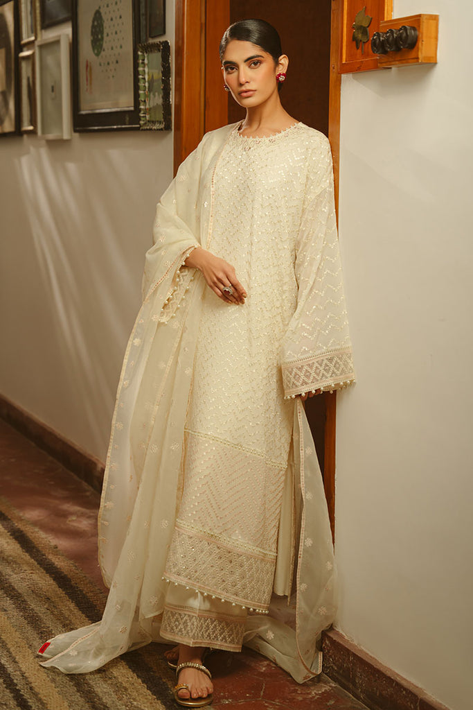 Cross Stitch | Luxe Atelier 25 | GENTEL GLAZE - by - Libasekhas UK - Registered Vendor of : Cross Stitch - 100% Original Designer Dresss