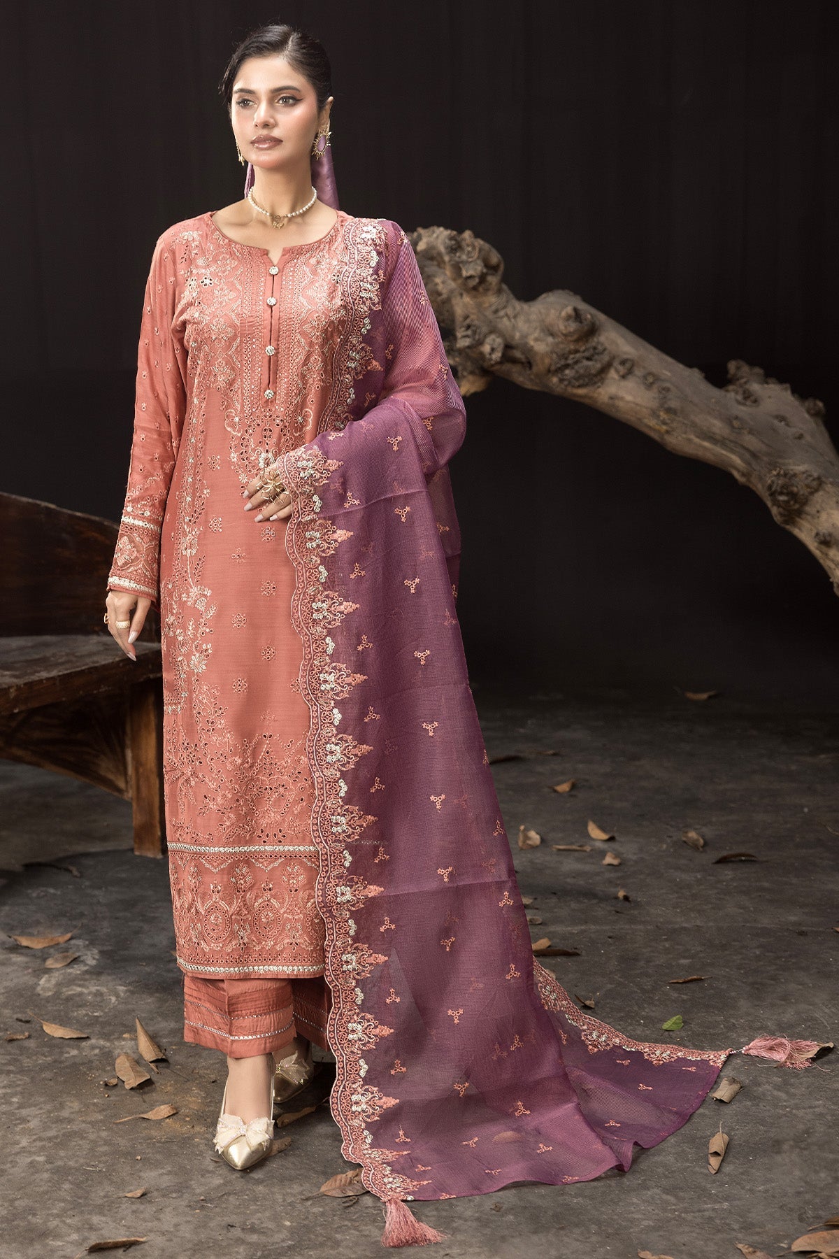 Imrozia Premium | Gulzar e Dil | I.P-102 Gul - by - Libasekhas UK - Registered Vendor of : Imrozia Premium - 100% Original Designer Dresss