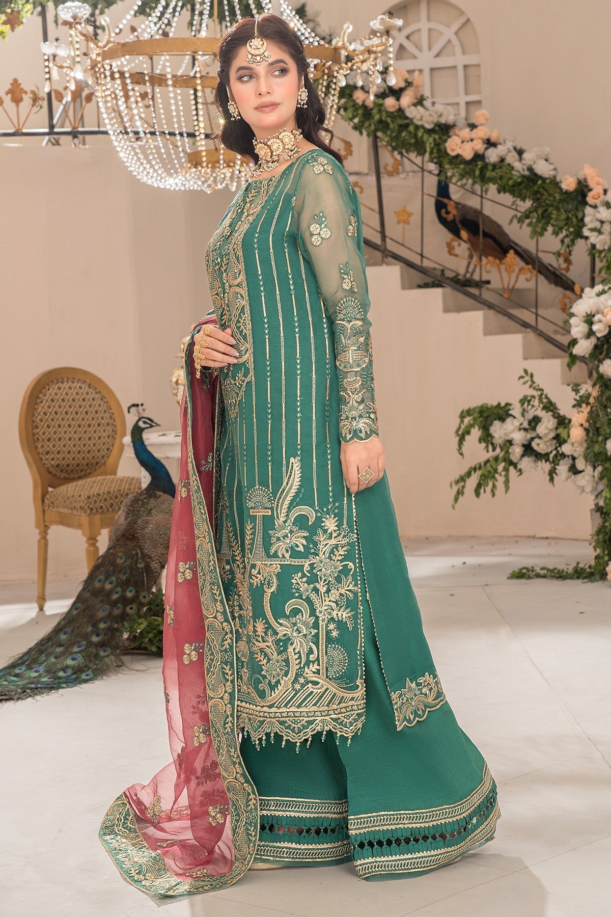 Imrozia Premium | Dilkash Formals | IP-107 Aaradhya - by - Libasekhas UK - Registered Vendor of : Imrozia Premium - 100% Original Designer Dresss