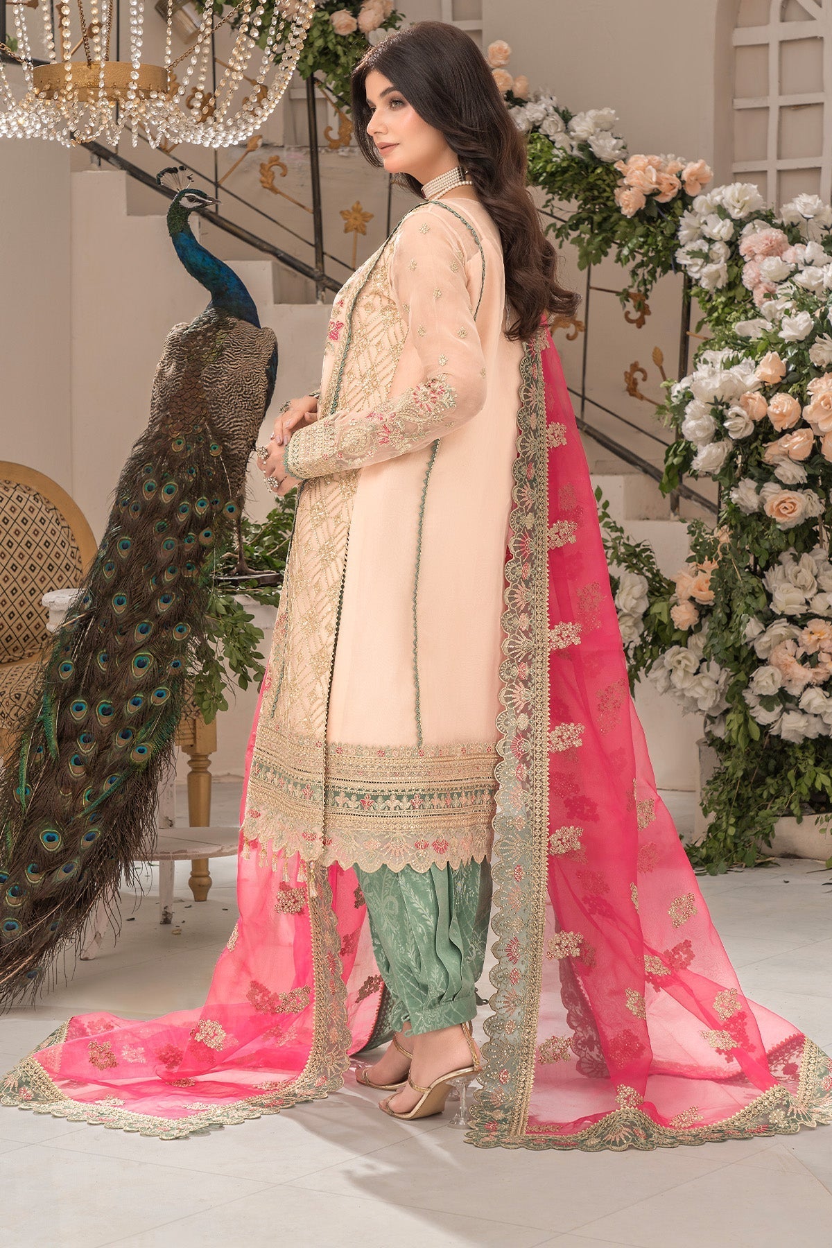 Imrozia Premium | Dilkash Formals | IP-109 Saanvi - by - Libasekhas UK - Registered Vendor of : Imrozia Premium - 100% Original Designer Dresss