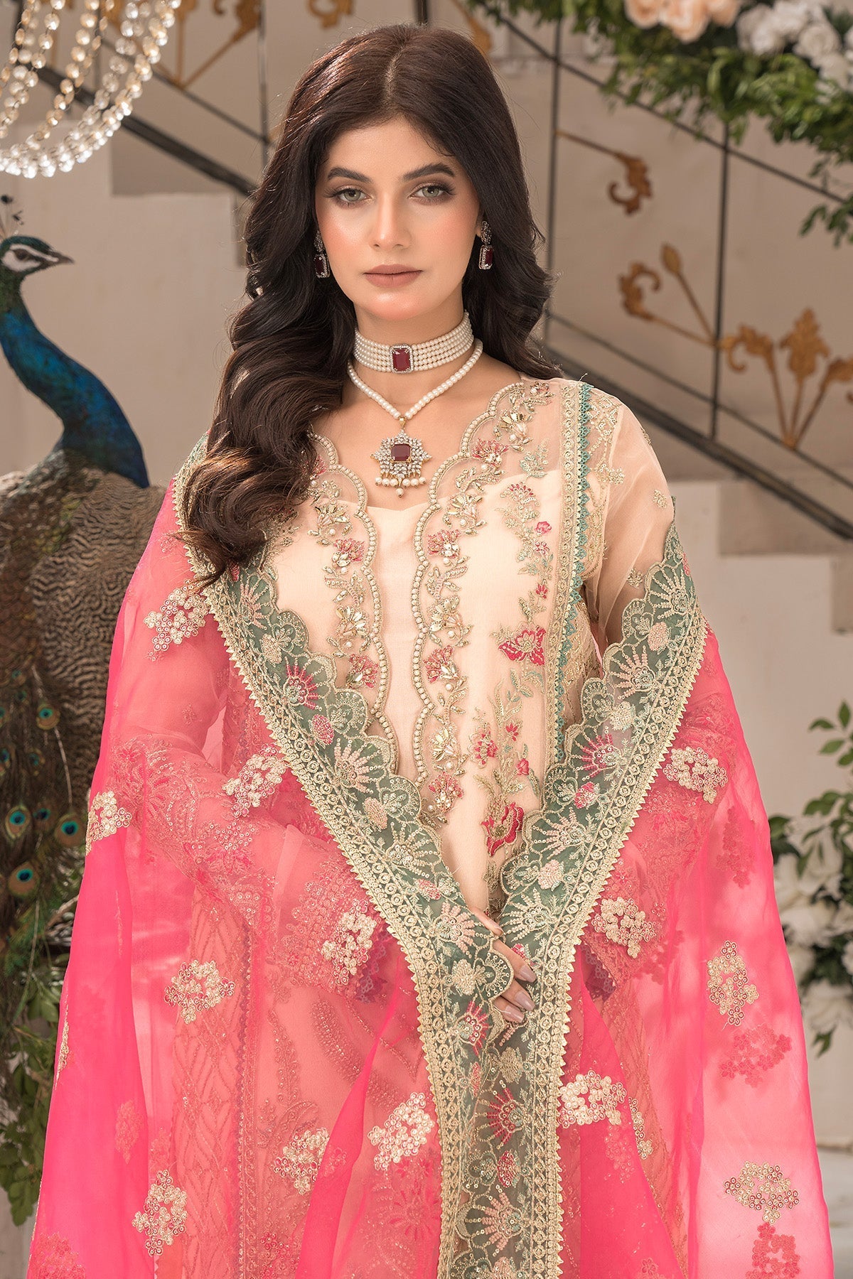 Imrozia Premium | Dilkash Formals | IP-109 Saanvi - by - Libasekhas UK - Registered Vendor of : Imrozia Premium - 100% Original Designer Dresss