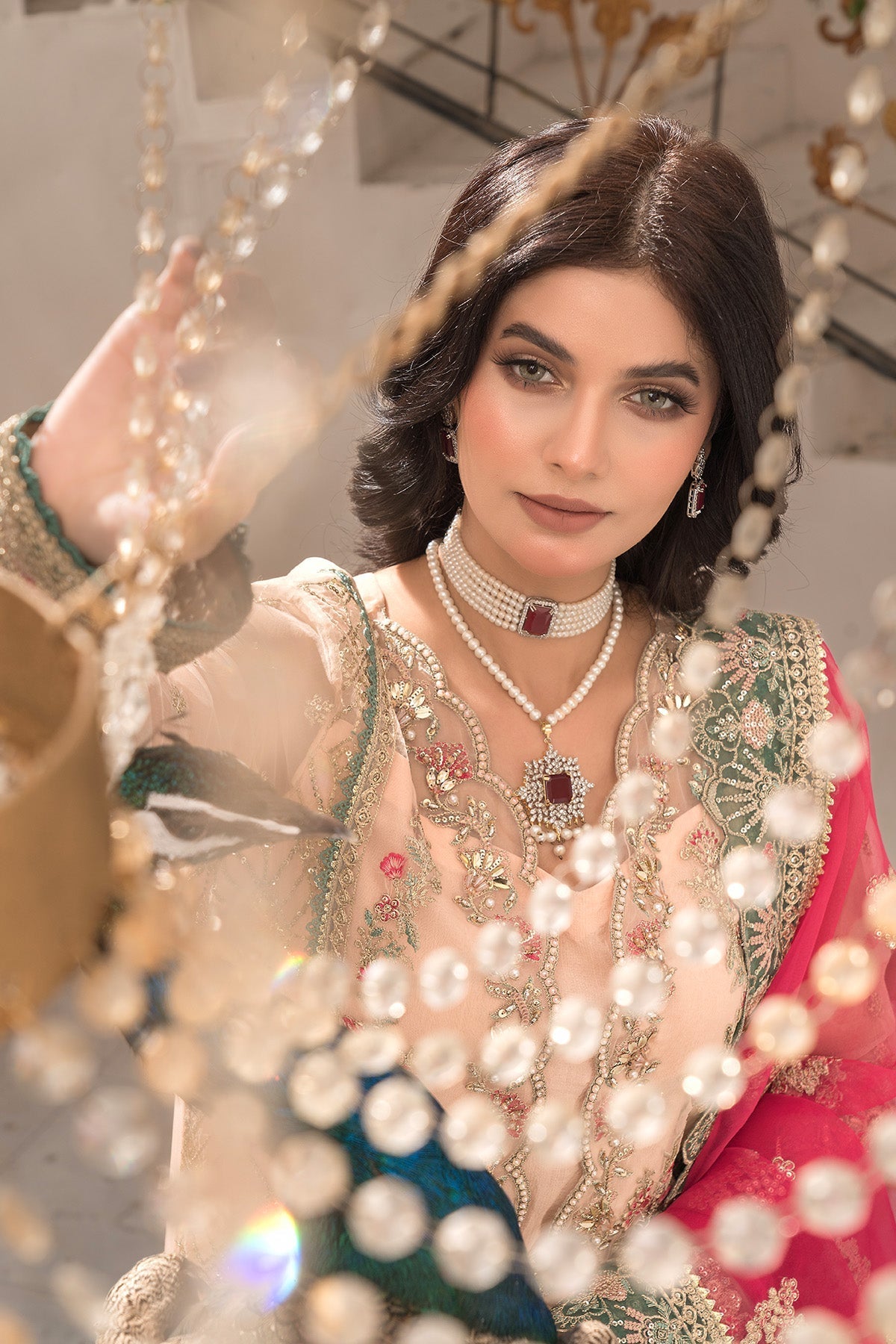 Imrozia Premium | Dilkash Formals | IP-109 Saanvi - by - Libasekhas UK - Registered Vendor of : Imrozia Premium - 100% Original Designer Dresss
