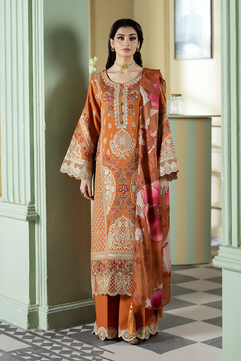 Imrozia Premium | Opaline Drape | IP-186 Ivory Gleam - by Libasekhas UK - Registered Vendor of : Imrozia Premium - 100% Original Designer Dress