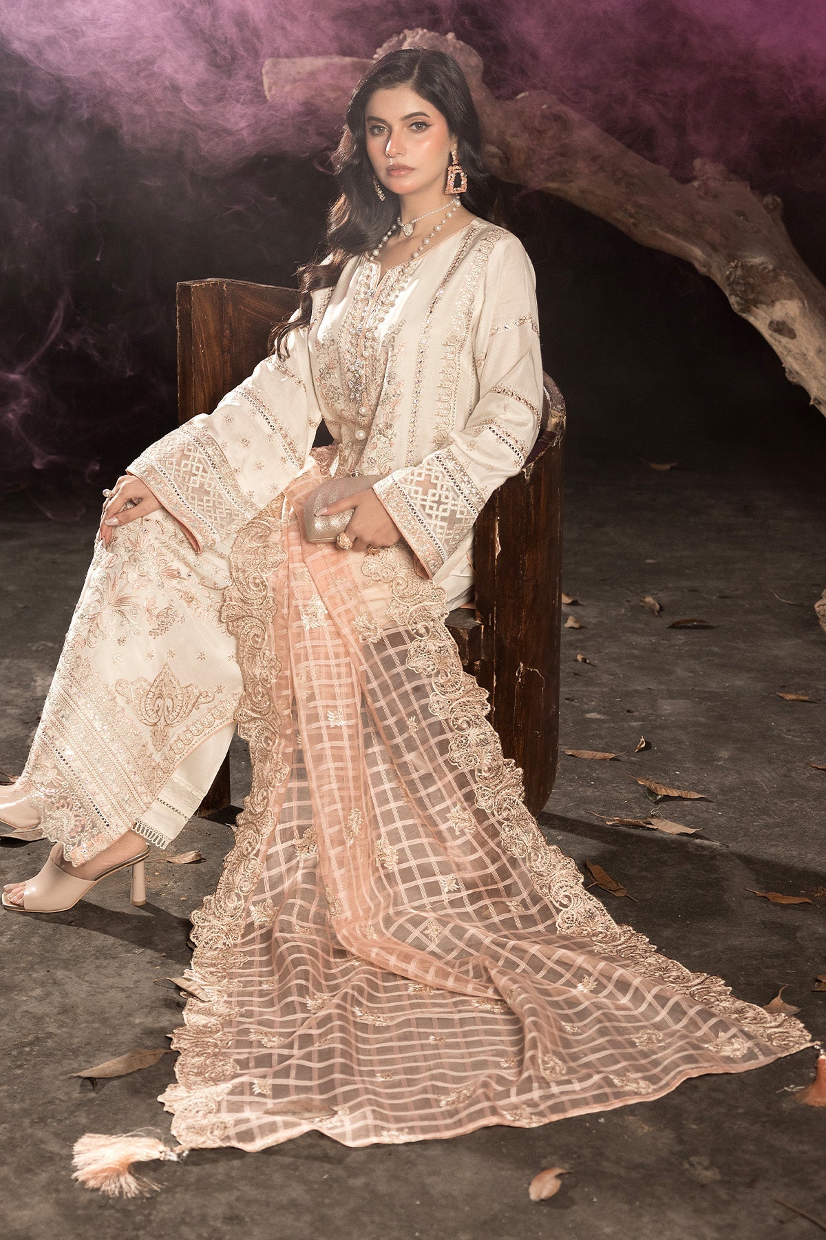 Imrozia Premium | Gulzar e Dil | I.P-96 Kainaat - by - Libasekhas UK - Registered Vendor of : Imrozia Premium - 100% Original Designer Dresss