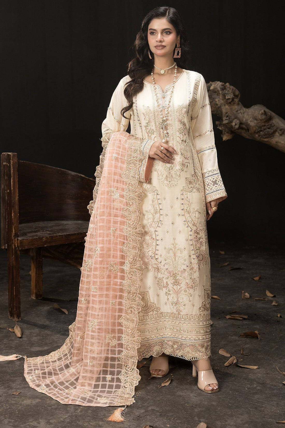 Imrozia Premium | Gulzar e Dil | I.P-96 Kainaat - by - Libasekhas UK - Registered Vendor of : Imrozia Premium - 100% Original Designer Dresss