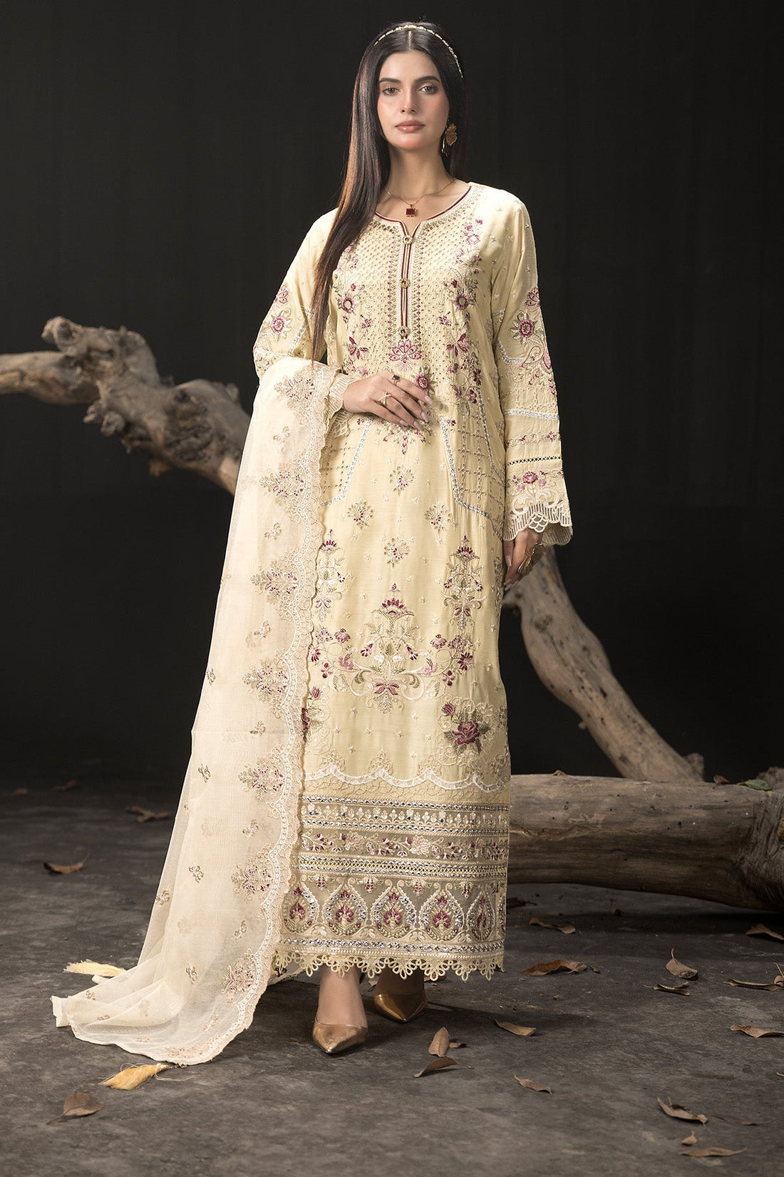 Imrozia Premium | Gulzar e Dil | I.P-97 Mehr - by - Libasekhas UK - Registered Vendor of : Imrozia Premium - 100% Original Designer Dresss