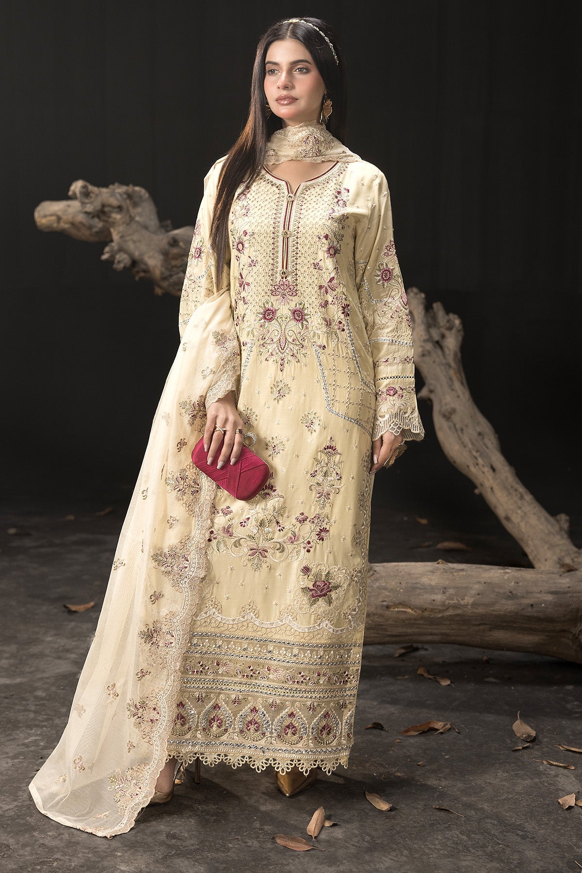 Imrozia Premium | Gulzar e Dil | I.P-97 Mehr - by - Libasekhas UK - Registered Vendor of : Imrozia Premium - 100% Original Designer Dresss