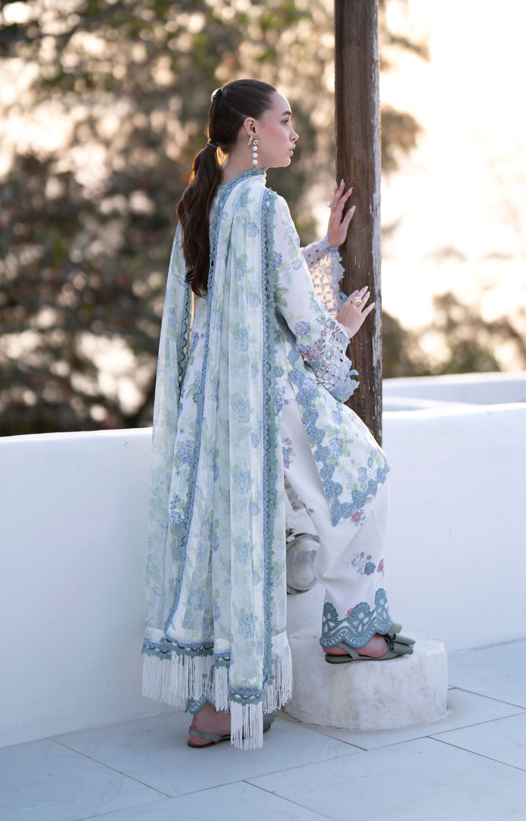 AJR Couture | Printakari Lawn 25 | Isle - by - Libasekhas UK - Registered Vendor of : AJR Couture - 100% Original Designer Dresss