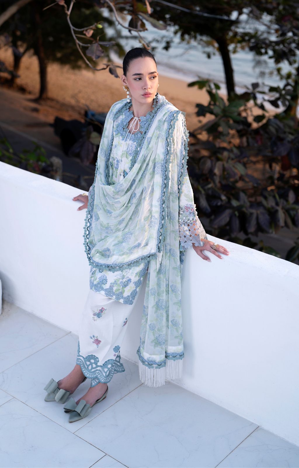 AJR Couture | Printakari Lawn 25 | Isle - by - Libasekhas UK - Registered Vendor of : AJR Couture - 100% Original Designer Dresss