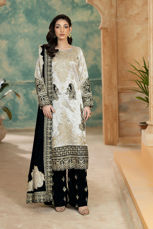 Imrozia Premium | Rukh e Makhmal |  Firaaq - by Libasekhas UK - Registered Vendor of : Imrozia Premium - 100% Original Designer Dress
