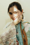 Zara Shahjahan | Coco Lawn Eid Edit 24 | IVORY-D10 - by - Libasekhas UK - Registered Vendor of : Zara Shahjahan - 100% Original Designer Dresss