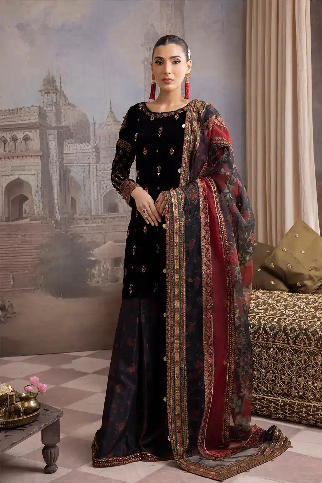 Iznik | Festive Velvet 23 | IV-20 AYYAR - by - Libasekhas UK - Registered Vendor of : Iznik - 100% Original Designer Dresss