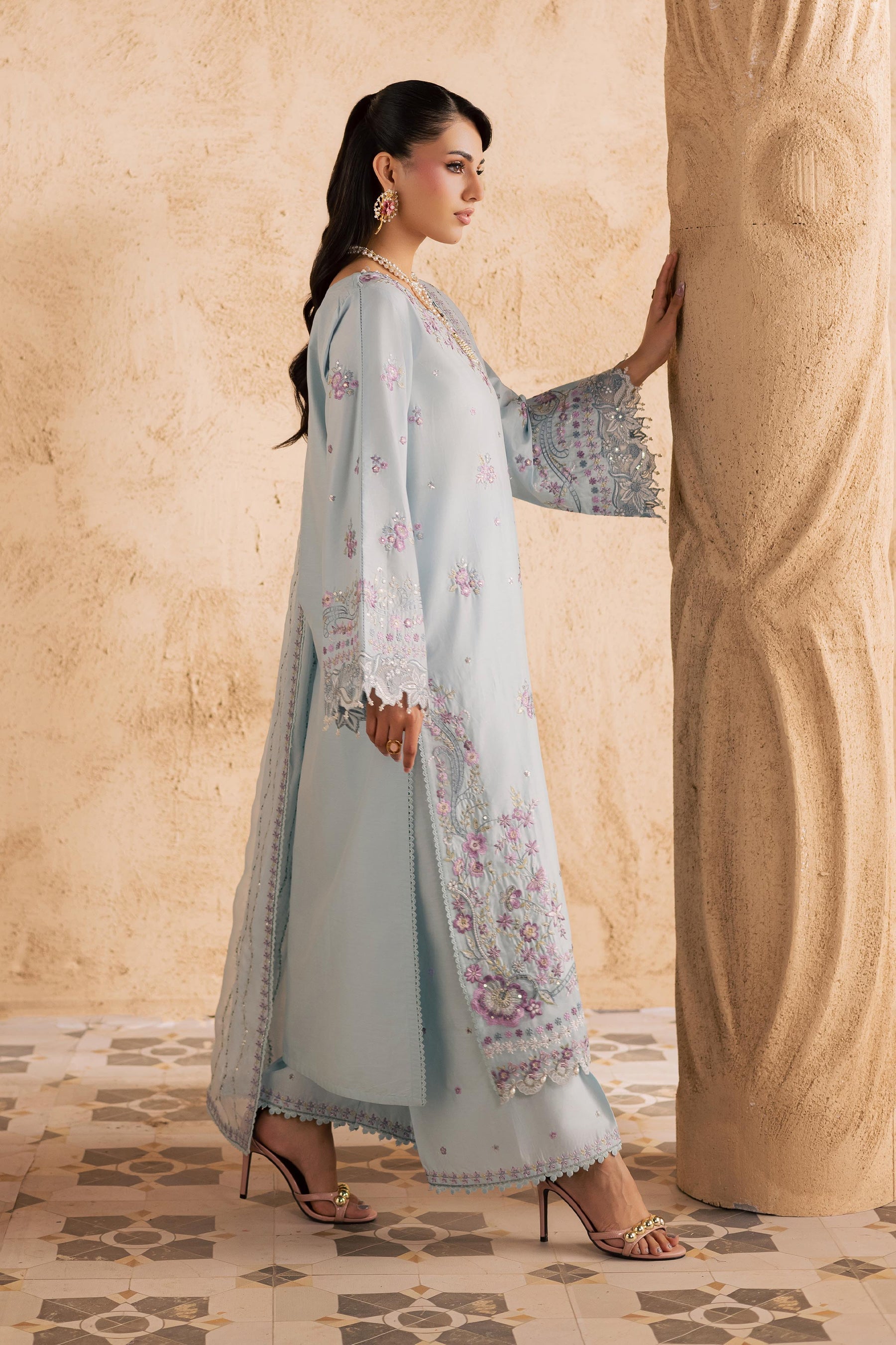 Batik | Festive Eid 26 | Ice - by Libasekhas - Registered Vendor of : Batik - 100% Original Designer Dress