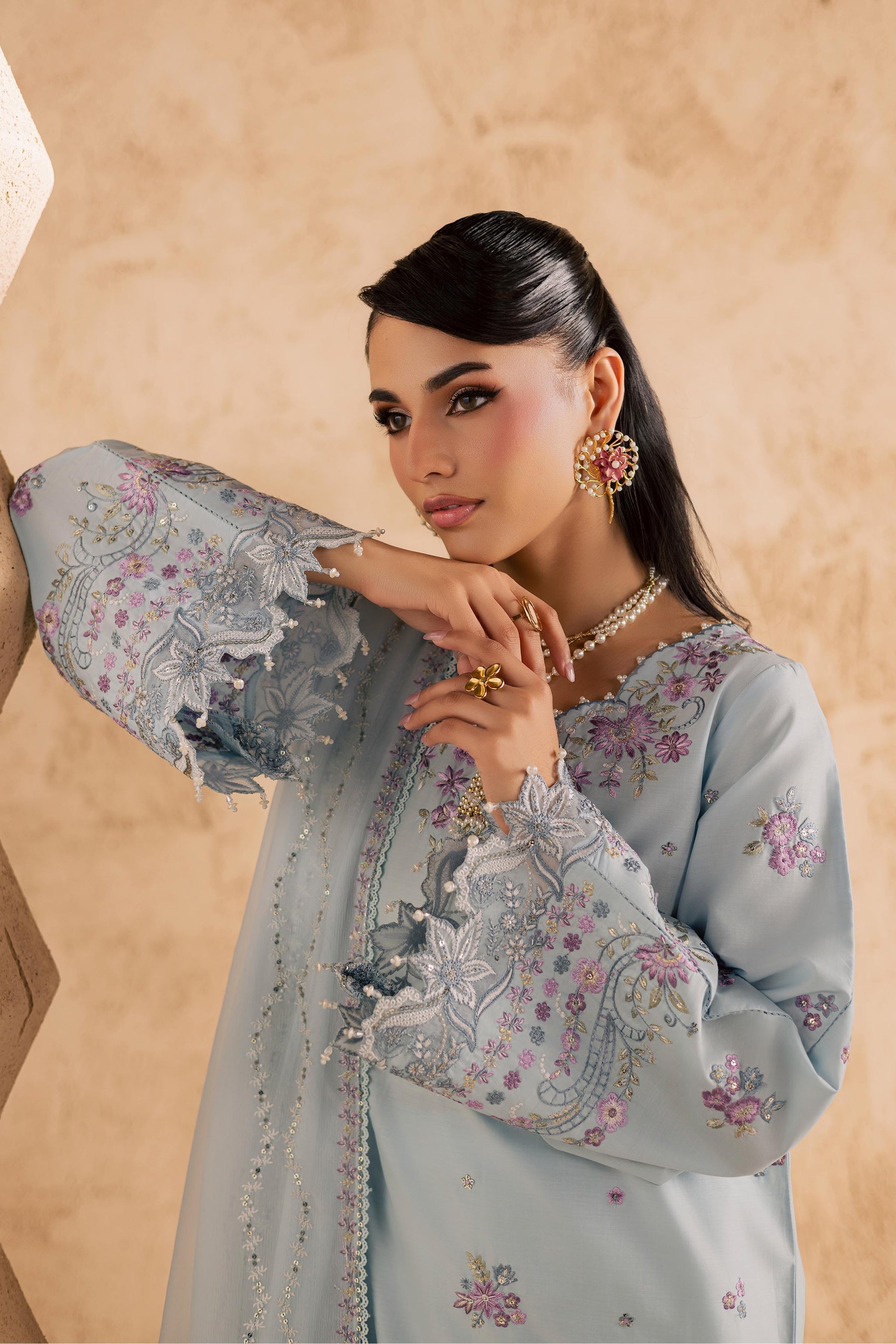 Batik | Festive Eid 26 | Ice - by Libasekhas - Registered Vendor of : Batik - 100% Original Designer Dress