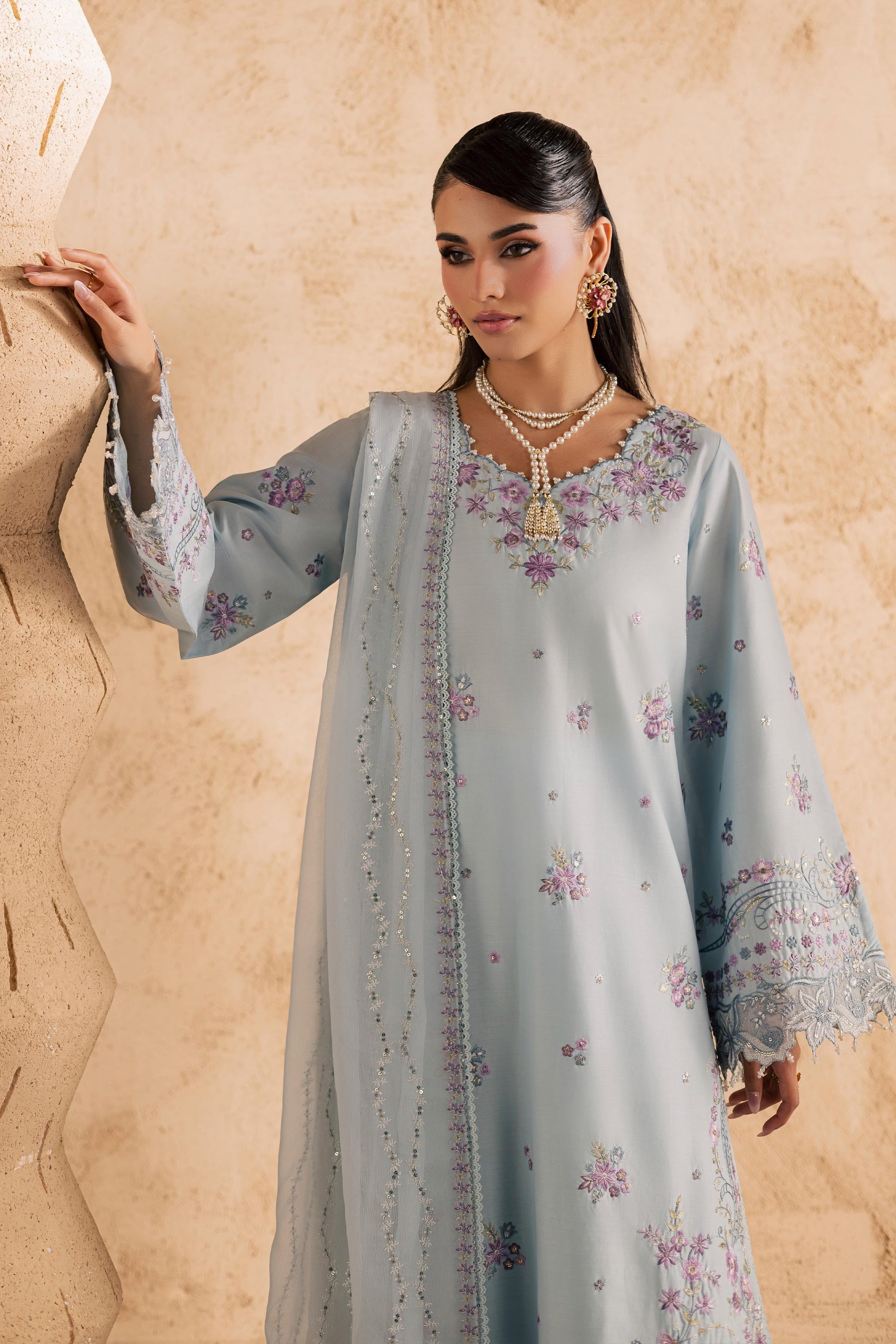 Batik | Festive Eid 26 | Ice - by Libasekhas - Registered Vendor of : Batik - 100% Original Designer Dress