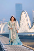 Kara | Kamdani Festive Collection | Icy Cascade - by - Libasekhas UK - Registered Vendor of : Kara - 100% Original Designer Dresss