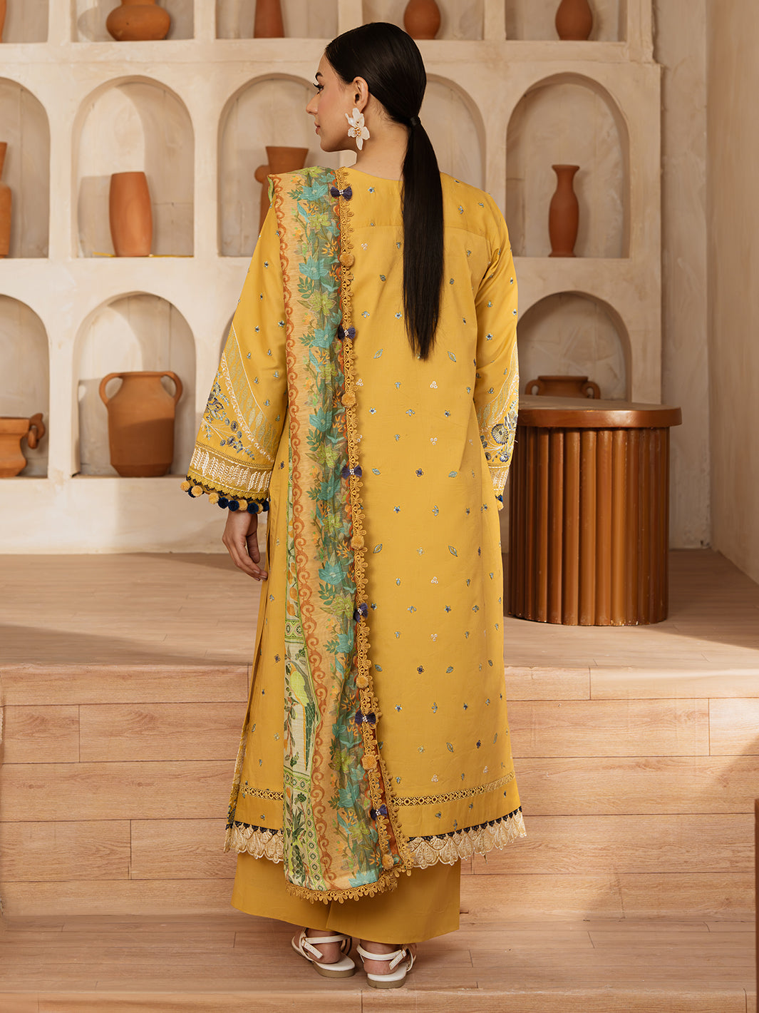 Mahnur | Florence Luxury Lawn 25 | ILENA - by - Libasekhas UK - Registered Vendor of : Mahnur - 100% Original Designer Dresss