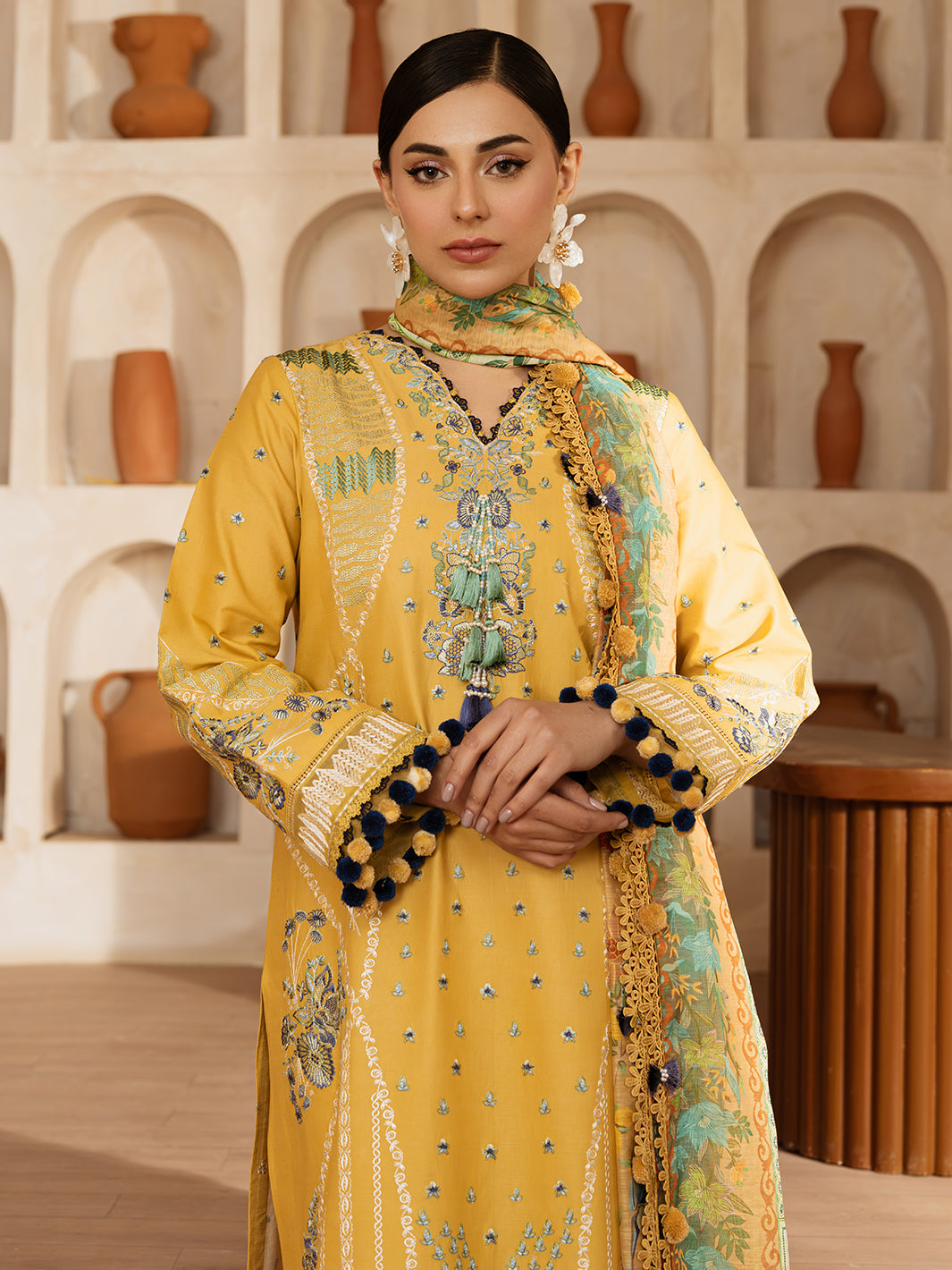Mahnur | Florence Luxury Lawn 25 | ILENA - by - Libasekhas UK - Registered Vendor of : Mahnur - 100% Original Designer Dresss