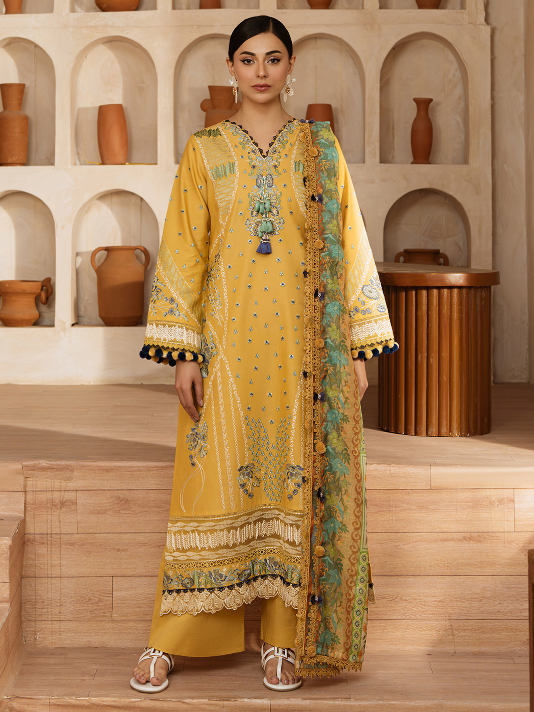 Mahnur | Florence Luxury Lawn 25 | ILENA - by - Libasekhas UK - Registered Vendor of : Mahnur - 100% Original Designer Dresss