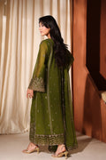 Azure | Azure Luxe | Imperial Olive - by Libasekhas UK - Registered Vendor of : Azure - 100% Original Designer Dress