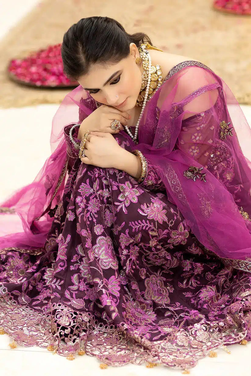 Imrozia Premium | Falesia Formals 23 | L-261 Lucida Purple - by - Libasekhas UK - Registered Vendor of : Imrozia Premium - 100% Original Designer Dresss