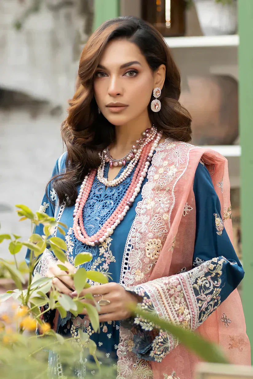Imrozia Premium | Gulposh Luxury Lawn 24 | S.L 42 Hana - by - Libasekhas UK - Registered Vendor of : Imrozia Premium - 100% Original Designer Dresss