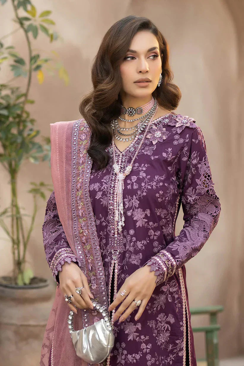 Imrozia Premium | Gulposh Luxury Lawn 24 | S.L 43 Amayrah - by - Libasekhas UK - Registered Vendor of : Imrozia Premium - 100% Original Designer Dresss